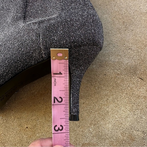 Charles by Charles David Aleigha Knee High Boots Silver Metallic Women’s 8.5 NWT - Picture 5 of 11